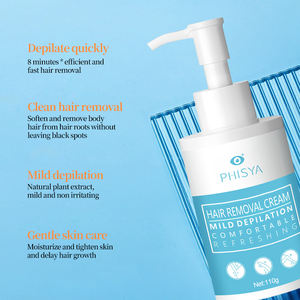 <span class=keywords><strong>Crema</strong></span> de depilación corporal indolora para mujeres y hombres, <span class=keywords><strong>zona</strong></span> íntima, indolora, cuerpo completo - Product Image 4