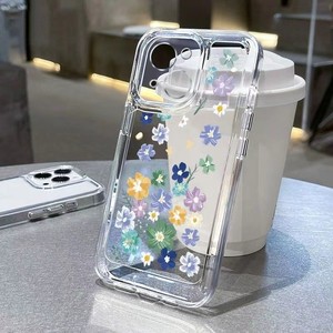 Funda para Teléfono Wildflower para <span class=keywords><strong>iPhone</strong></span> 17 Pro Max, Parte Trasera Transparente con Impresión de Fotos Florales, Linda y Femenina, Compatible con Modelos 16, 15, 14, 13, <span class=keywords><strong>12</strong></span> - Product Image 1