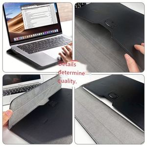 Funda de Piel Sintética para Portátil, Estilo Sobre, Resistente a Impactos, Ultrafina, para Hombre y Mujer - Product Image 4