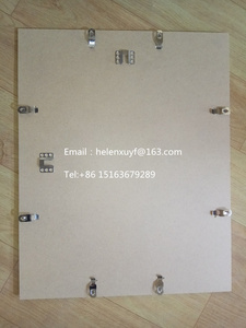 All Sizes Available <strong>Perspex</strong> Glass Clip <strong>Frame</strong> with Silk Screen Printing Durable Clear Frameless <strong>Picture</strong> Photo <strong>Frame</strong> - Product Image 4