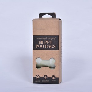 Eco-friendly 100% Biodegradable Dog Poop <b>Bags</b> Corn Starch Portable Sustainable Compostable Pet Waste <b>Bags</b> - Product Image 3