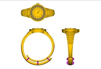 Fabricant de bijoux sur mesure, bracelet unisexe tendance plaqué or 18 carats, zircon de haute qualité, charme en émail, trèfle