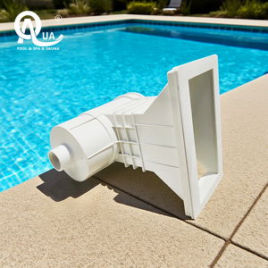 Écumoire à large ouverture en ABS durable - WATER CROWN - Outil de collecte de poussière pour piscine avec fonction de sécurité extérieure - Product Image 1