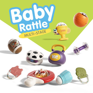 Juego de 10 Sonajeros Multietapa para Bebés y Niños Pequeños de 0 a 24 Meses - Product Image 1