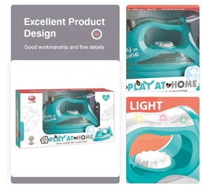 Simulation appareils ménagers jouets <span class=keywords><strong>2020</strong></span> jeu spray fer plat électrique avec son et lumière - Product Image 5