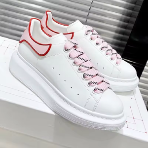 Zapatos de Mujer de Alta Calidad, Mocasines Casuales, Diseño de Parches con Suela Gruesa y Parte Superior de Malla, Color Blanco, Moda Otoño - Product Image 4