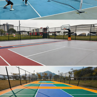 Revêtement de sol sportif en vinyle Runsure, solution d'installation rapide et durable pour salle de danse, antidérapant, prix de gros direct usine Philippines