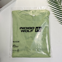 Bolsas de Plástico para Camisetas con Logotipo Personalizado, 100% Recicladas, Fabricante Mayorista, Materiales PCR, Bolsas Ecológicas con Cierre Hermético para Ropa