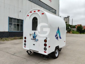 Carrito de comida móvil Etodevice de 7.2 pies para helados, café, pizza y barbacoa, totalmente equipado, en venta, camión de comida móvil, cocina móvil. - Product Image 3