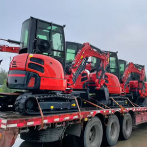 Frete Grátis Escavadeira 3.5 Ton Kubota Engine EPA Digger Farm Pequenas Escavadeiras 1 Ton 2 Toneladas Preços Mini Escavadeira De Esteira - Product Image 3