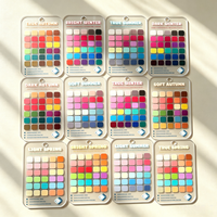 Porte-clés en acrylique personnalisé de haute qualité, étanche, en plastique brillant transparent, avec étiquette imprimée UV, palette de couleurs saisonnières