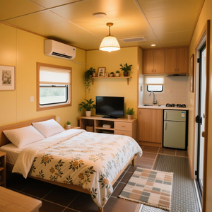 Australie Standard 2/3 chambres 20 pieds 40 pieds pliable préfabriqué en acier extensible conteneur <span class=keywords><strong>maison</strong></span> pour bureau et usage domestique à vendre - Product Image 4