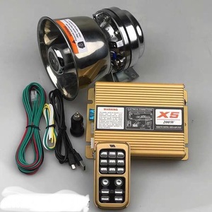Sirène d'alarme sonore 12V 200W pour ambulance et voiture de pompiers, haut-parleur puissant en alliage d'aluminium + PC, portée de détection 10-20m - Product Image 3