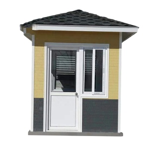 Hot Portable Outdoor Security Cabin Guard Booth Prefab Sentry Box