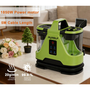 Aspiradora Portátil Personalizada para Sofás y Alfombras, con Agua Caliente y Vapor, para Limpieza en Seco y Húmedo, con Tanque de Líquido, Limpiador de Manchas para Uso Doméstico - Product Image 5