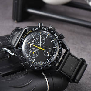 Montres de sport de luxe de haute qualité <span class=keywords><strong>Moonswatch</strong></span> Chronograph Planet Quartz pour hommes - Product Image 3