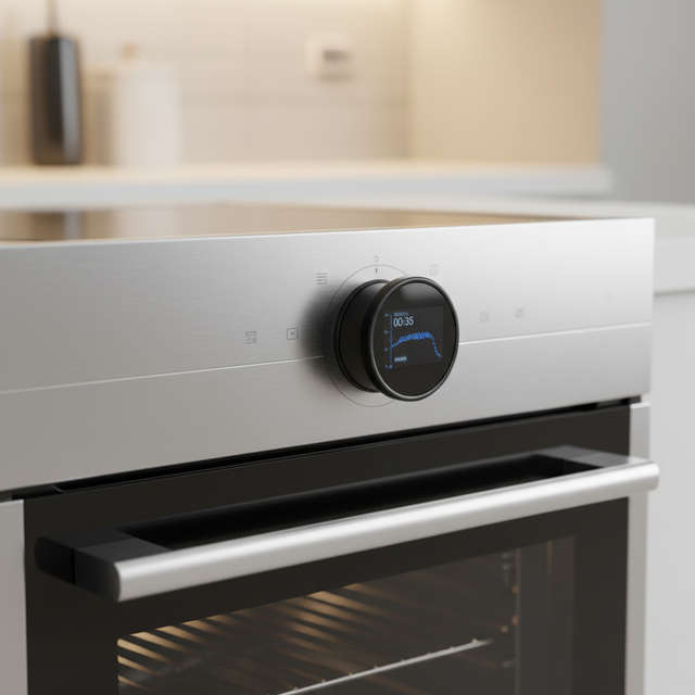 Smart Rotary Knob Display Customizable Dynamic UI Control Solution for Home Appliances, OEM Service