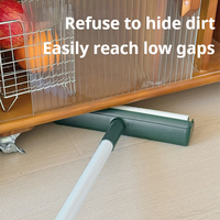 Ausziehbarer langer Griff Sticky Mop Tierhaarent ferner Stick It Boden Teppiche Kleidung Fussel rolle Riesige große Fussel rolle