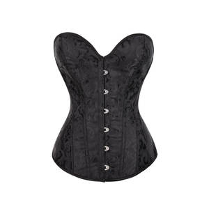 Cinoon — <span class=keywords><strong>Bustier</strong></span> Sexy Vintage, <span class=keywords><strong>Bustier</strong></span> <span class=keywords><strong>Court</strong></span> noir et blanc, Corset populaire pour femmes - Product Image 4
