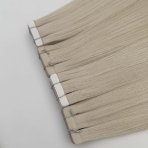 Extensiones de Cabello con Cinta Adhesiva de Alta Calidad, 100% Cabello Europeo Virgen, Extensiones de Cabello Humano Ruso con Cinta Adhesiva - Product Image 3