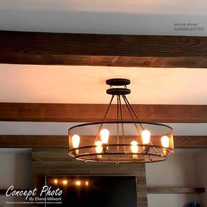 คานเพดาน PU รูปตัวยู น้ำหนักเบา ทนไฟ โพลียูรีเทน คานไม้เทียม แผ่น<span class=keywords><strong>ใหญ่</strong></span> ดีไซน์ทันสมัย สำหรับ<span class=keywords><strong>บ้าน</strong></span>วิลล่า - Product Image 2