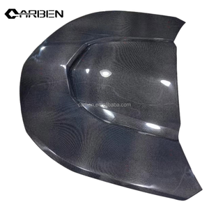 Capot avant en fibre de carbone de style ZL1 pour Chevrolet <span class=keywords><strong>Camaro</strong></span> 6e génération 2016-2023, remplacement et amélioration du capot avant d'origine - Product Image 4