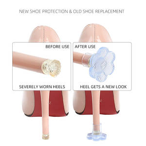 Protections de Talons en Forme de Fleur pour Marcher sur l'Herbe, Bouchons de Talons pour Talons Hauts, Idéales pour Fêtes en Plein Air, Jardins et Mariages - Product Image 3