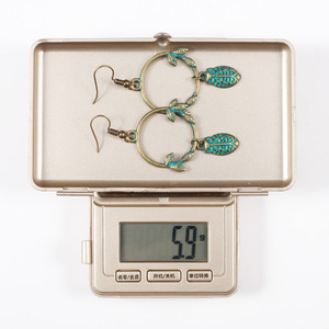 Pendientes Colgantes con Forma de Búho, Chapados en Oro Antiguo, Moda Femenina - Product Image 3