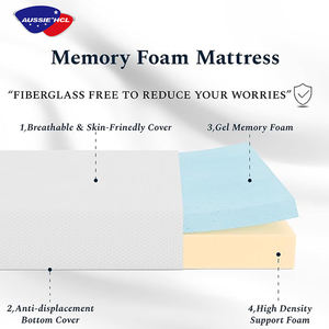 Colchón de Espuma Viscoelástica Extra Grande, Moderno, de Lujo, Personalizado, para Dormitorio de Hotel, Económico, para Dormir Bien - Product Image 2