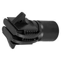 Adaptateur de prise de remorque ronde 7 voies, 7 broches vers 4 voies 4 broches, 5 voies 5 broches, double sortie plate, pour attelage de remorquage de camping-car et camion, OEM personnalisé