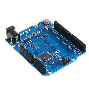 โมดูลไมโครคอนโทรลเลอร์ ATMEGA32U4 พร้อมสายเคเบิลข้อมูล บอร์ดสีน้ำเงิน บอร์ดพัฒนา Leonardo R3 - Product Image 3