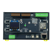 Compteur d'énergie intelligent KinCony N20 20 canaux ESP32 AC LoRa avec écran OLED, conception en barre, contrôle manuel de l'alimentation par application