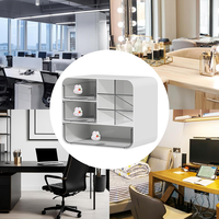 Petit Organisateur de Bureau, Étagère de Rangement pour Bureau, Solutions de Rangement pour Bureaux, Accessoires de Bureau à Domicile, Organisateurs de Fournitures de Bureau
