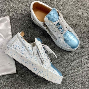 Sneakers di Lusso di Alta Qualità per Uomo, Scarpe Casual in Vera Pelle per Donna, Scarpe Sportive da Tennis Marca GZ, Mocassini ZIP 35-48 0337 - Product Image 4