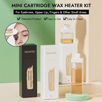 Anpassen der Farb patrone Soft Wax Roller Profession elles Wachswärmer-Kit für die Haaren tfernung der Oberlippen finger der Augenbrauen