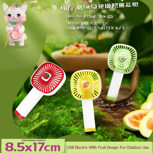 Mini ventilateur (8,5x17cm) Fresh Air électrique USB ESTATOYS Assorti 42723 - Product Image 3