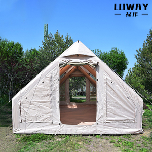 12 ㎡   Tente de camping gonflable en PVC Oxford avec auvent Air 001, tente cabine gonflable 001 - Product Image 4