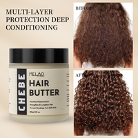 Crème Capillaire Bio Chebe Formule Personnalisée à l'Huile de Batana – Hydratante, Réparatrice, Nourrissante pour le Cuir Chevelu, Anti-Chute