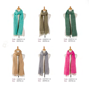 Écharpe en lin faite à la main, tissu naturel, design traditionnel égyptien, écharpe de qualité supérieure équitable pour toutes les saisons - Product Image 4