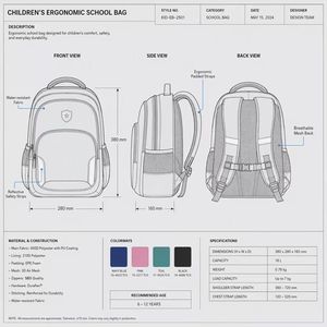 กระเป๋าโรงเรียน <span class=keywords><strong>Smiggle</strong></span> Factory Custom Brands สำหรับนักเรียนประถม กระเป๋าเป้เด็ก กระเป๋าหนังสือสำหรับวัยรุ่น - Product Image 2