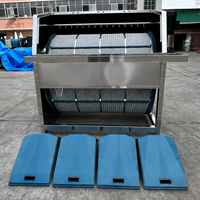 Filtre rotatif sous vide en acier inoxydable 316L YUTANK pour l'aquaculture, l'élevage de poissons, les systèmes RAS, les bassins à koïs, 300m3/h, lavage automatique à contre-courant