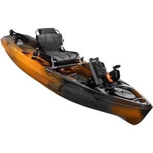Kayak de pêche à pédales PDL haute performance 106 Stable pour adultes et usage unisexe dans les lacs et les rivières - Product Image 1
