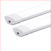 Tube lumineux T8 étanche, lampe de purification anti-insectes triple protection LED ultra-mince pour supermarchés, centres commerciaux et bureaux