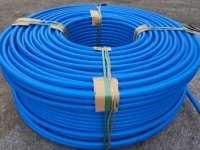 Gaine de câblage en PEHD ondulé à âme en silicone, 2 voies, 7 voies, pour câble de télécommunications souterrain à fibre optique soufflée FTTH