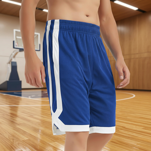Shorts de bain pour hommes en polyester tissé 100 %, mi-élastiques, respirants, séchage rapide, légers, pour la plage et l'été – Vente en gros - Product Image 2