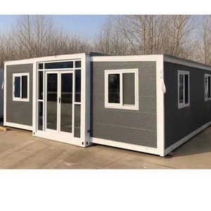 Hiện đại sang trọng 4 phòng ngủ 1 PHÒNG TẮM mở rộng prefab nhà 20- 40ft vận chuyển <span class=keywords><strong>container</strong></span> thép gấp <span class=keywords><strong>container</strong></span> bánh sandwich Bảng điều chỉnh - Product Image 4