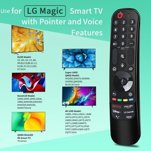 MR22GA ชิ้นส่วนทดแทนเสียงสำหรับรีโมทคอนโทรล <span class=keywords><strong>LG</strong></span> TV Magic เข้ากันได้กับ2022 OLED qned nanocell ซีรีส์สมาร์ท<span class=keywords><strong>ทีวี</strong></span> - Product Image 3