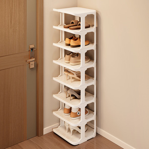 Zapatero multicapa de entrada Simple fácil de montar soporte de <span class=keywords><strong>zapatos</strong></span> de plástico plegable para el hogar - Product Image 6