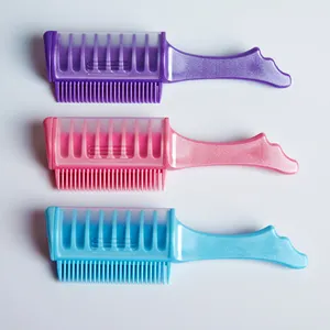 सनी Wholesales जीएमपी उत्पादित धो सकते हैं अस्थायी सुरक्षित बाल डाई के लिए पार्टी उपहार अस्थायी बालों चाक कंघी