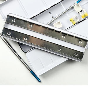 Bview Art offre spéciale, boîtes d'<span class=keywords><strong>aquarelle</strong></span> vides, <span class=keywords><strong>Palette</strong></span> de peinture, étui pour 24 demi-casseroles - Product Image 2